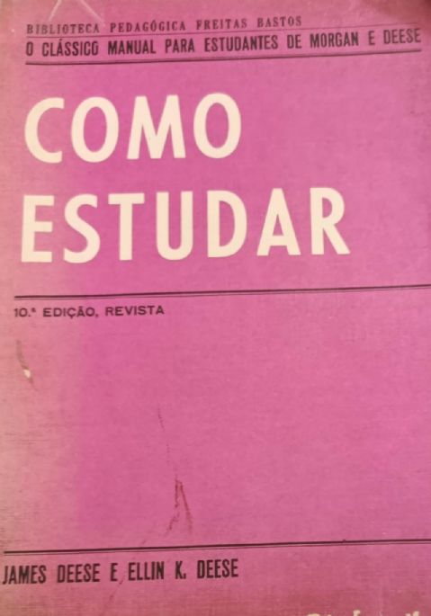 como-estudar-james-deese-e-ellin-k-deese